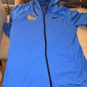 Nike blue hoodie and puma hoodie size XL